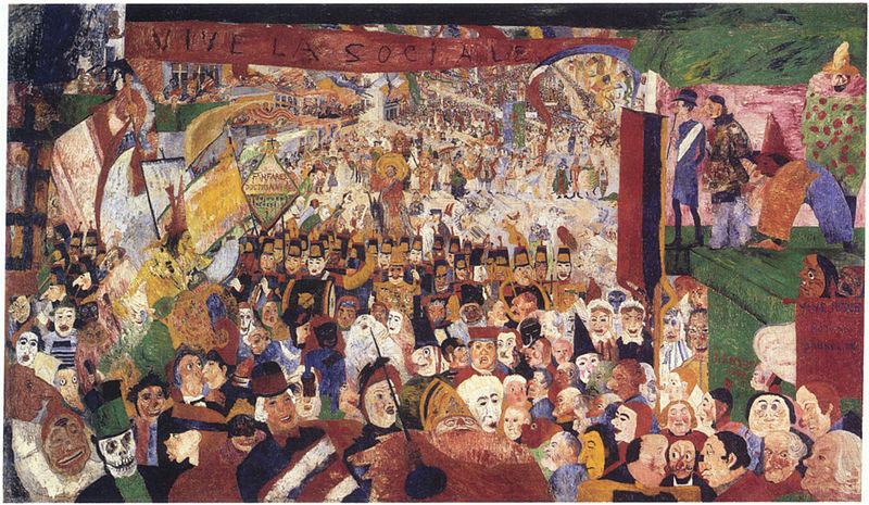 James Ensor Christ's Entry into Brussels